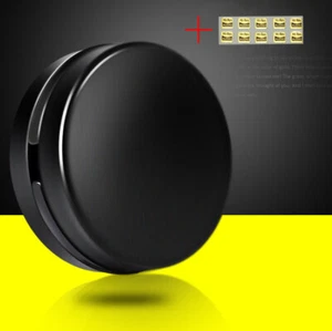 Metal Portable Mini Round Hard Storage Case Bag for Earphone Headphone - Picture 1 of 8