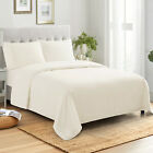 Sweet Home Collection 100% Combed Cotton Percale Sheet Set Made in Egypt 400 TC