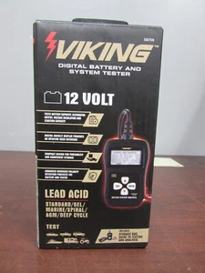 VIKING DIGITAL BATTERY AND SYATEM TESTER 12 VOLT 58759 (28D) - Picture 1 of 4