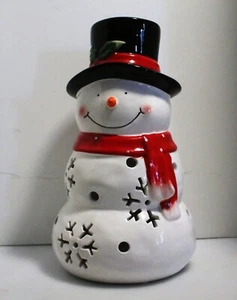 15" WEIHNACHTSDEKO FRUSTY DER SCHNEEMANN MIT LICHTERN - Bild 1 von 2