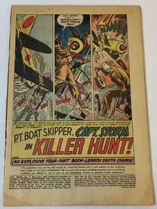 1964 DC Comics CAPT. STORM #1 ~ coverless - Captain Storm 1 - Picture 1 of 5
