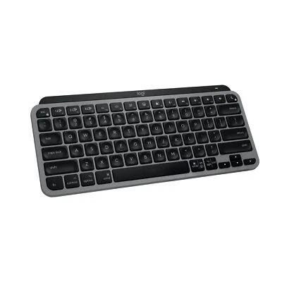Logitech MX Keys Mini Wireless Keyboard for Mac Space Grey Bluetooth - Image 1 of 4