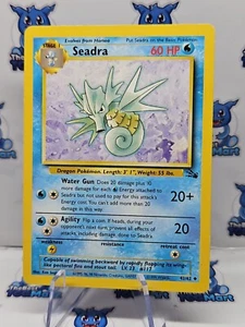 Pokémon Seadra Fossil 42/62 LP - Imagen 1 de 2