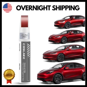 Car Touch Up Paint Deep Ultra Red for Tesla Model Y/3/S/X Scratch Repair Kit.... - Picture 1 of 7