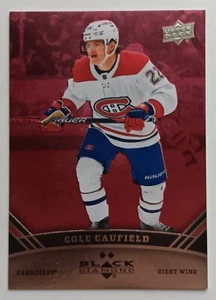 2022-23 Black Diamond 06-07 Retro Ruby Cole Caufield /100 Montreal Canadiens - Picture 1 of 2