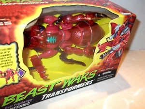 ✰ Mega Classe 1987 Vintage BEAST WARS ✰ INFERNO ✰ NUOVO "SIGILLATO" AFFILATO!!! - Foto 1 di 11