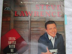 SWING SOFTLY WITH ME by Steve Lawrence (Stereo, LP, 1959) FREE SHIPPING - Picture 1 of 6