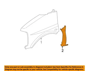 GM OEM 96-24 Express 1500 Fender Fender Components-Extension 25937756 - Picture 1 of 2