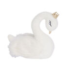Lambs & Ivy Signature Swan Princess Plush White Stuffed Animal Toy - Princess