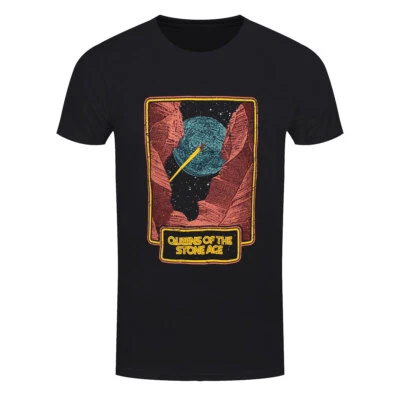 Queens Of The Stone Age T-Shirt Canyon Official Black New - Image 1 of 4