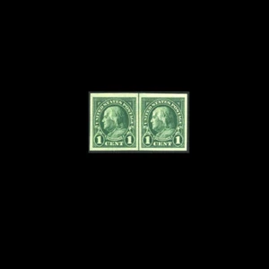 US Stamp Regular Issues Mint OG & NH, XF/Super b S#575 PAIR with Center Line, Ju - Picture 1 of 1