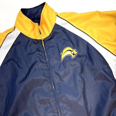 Buffalo Sabres NHL G-III Sports Full Zip Windbreaker Jacket Mens XXL Navy Yellow - Image 1 of 4