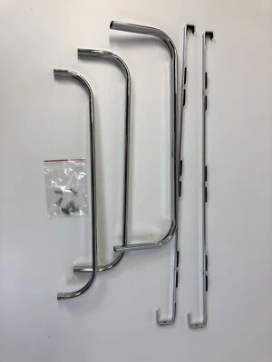 WENKO Portasciugamani Irpinia, senza foratura, 3 aste, cromato, 54,5x77,5x21,... - Immagine 1 di 4