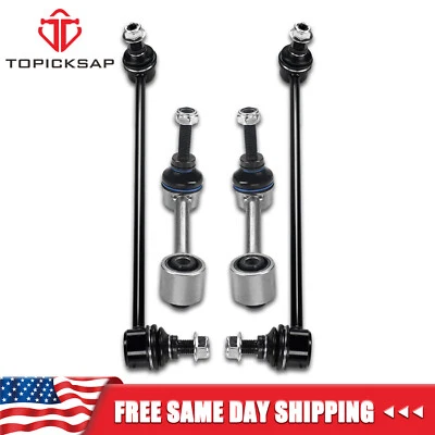 4Pcs Front Rear Stabilizer Sway Bar Links for Audi Quattro Volkswagen GTI Passat - Image 1 of 4