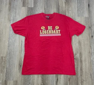 New Breaking T Be Legendary 49ers George Kittle Shirt Mens 2XL Red - Picture 1 of 4