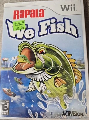Wii Rapala: We Fish * Nintendo Wii * 2009 * Brand New * Factory Sealed * - Image 1 of 2