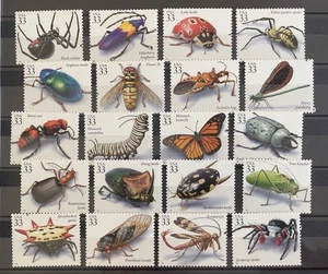Scott #3351a-t, 33c Insekten und Spinnen Einzelset, MNH (R5-50) - Bild 1 von 1