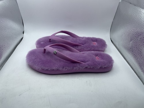Uggs Fluffy II sandali ciabatte donna viola taglia 5