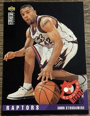 1995-96 Upper Deck Collector's Choice Damon Stoudamire #346 Toronto Raptors - Image 1 of 2