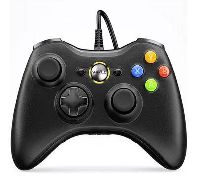 PC Controller, Wired Controller Compatible with Microsoft Xbox 360 & Slim/PC Win - Image 1 of 4