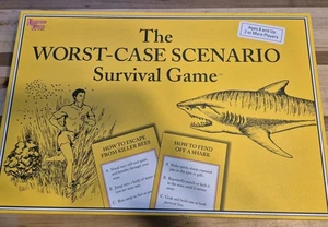 The Worst Case Scenario Survival Board Game University Games 2001 Complete - Picture 1 of 5