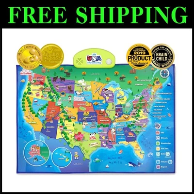 Best Christmas Gift: Interactive USA Map - Image 1 of 4