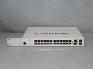 Fortinet FS-224E-POE Secure Access Gigabit Ethernet Switch P21936-02-01 - Picture 1 of 6