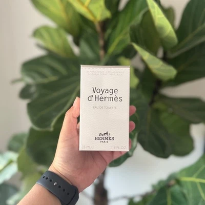 HERMÈS Voyage d’Hermès Eau de Toilette 1,2 oz/35 ml Foto 1 de 4