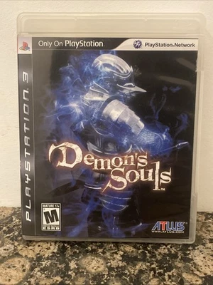 Demons Souls (Sony Playstation 3, PS3, 2009) Etiqueta Negra; CIB completo Foto 1 de 4