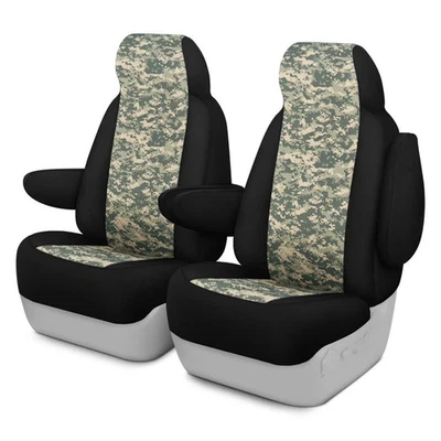 For Chevy Suburban 1500 10-14 Camo™ 1st Row Digital Green with Black Custom Seat - Imagem 1 de 2
