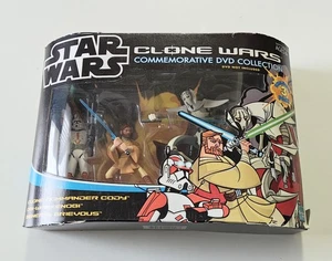 CODY OBI-WAN GRIEVOUS Clone Wars STAR WARS Commemorative DVD Figure Collection - Picture 1 of 2