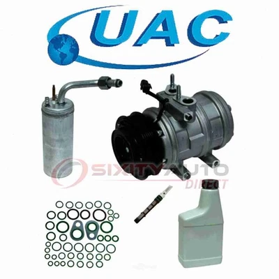 UAC AC Compressor & Component Kit for 2007 Ford F-250 Super Duty 6.8L V10 - or - Imagem 1 de 4