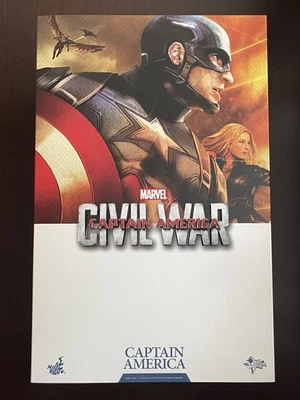 Escudo Diecast Completo Hot Toys Marvel MMS 350 Capitán América Guerra Civil ¡BONITO! Foto 1 de 4