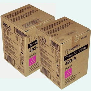 Oce Imagistics 493-3 Magenta Toner CM3520 CM3525 CM4520 CM4525  2Pack - Picture 1 of 1