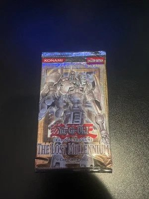 Yugioh El Milenio Perdido 1ª Edición Booster Pack Inglés Sellado de Fábrica Foto 1 de 2