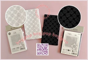 CLEMATIS Japan Olympus Sashiko Hana Fukin Pattern Cloth White 1089 Indigo 2089 - Picture 1 of 4