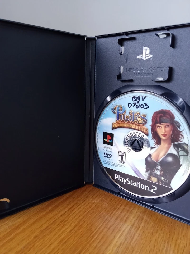 Pirates The Legend of Black Kat PlayStation PS2 2002 Disc Only - EA - Image 1 of 4