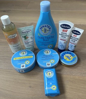 Konvolut Mandelöl Penaten & Bübchen & Babydream Wundschutzcreme & Seife -Neu- - Bild 1 von 2