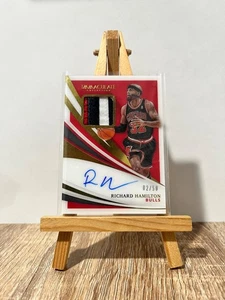 RICHARD HAMILTON 2020-21 Immaculate Patch Autographs #PA-RHA 2/50 CHICAGO BULLS - Picture 1 of 2