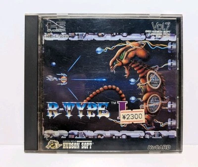 R-TYPE I (PC Engine) Case, Manual & Hu Card  - Image 1 of 4