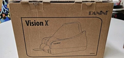 Panini Vision x Check Scanner USB 2.0 with Power Supply and Cables - Image 1 of 4