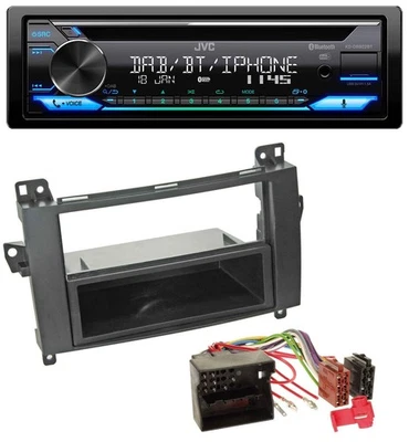 JVC Bluetooth MP3 USB DAB CD Autoradio für Mercedes A-Klasse 04-12 W169 C169 - Bild 1 von 4