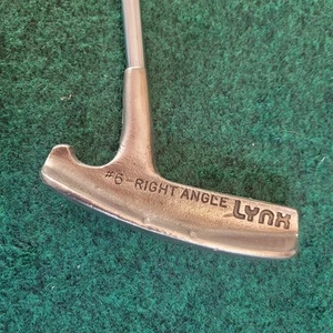 Putter #6 Right Angle Lynx Mens Right-handed Vintage Nice Grip The Tradition - Picture 1 of 10