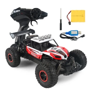 1/16 Rc Car 2WD High Speed Electric Climbing Car Off Road Truck With 2 Battery - Image 1 of 4