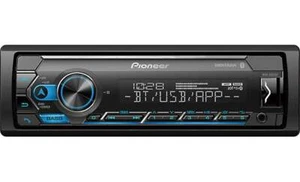 T66 NEW Pioneer MVH-S320BT 1-DIN Single Digital Media Receiver w/ Bluetooth - Picture 1 of 11