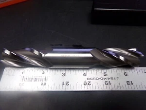 Hertel Vierkant-Schaftfräser: 15/16 Zoll Durchmesser, 1-7/8 Zoll LOC, 4 Flöte, (C) - Bild 1 von 5