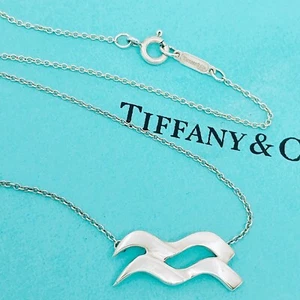 Tiffany & Co. Wassermann Anhänger Halskette Paloma Picasso Sterlingsilber 925 - Bild 1 von 22