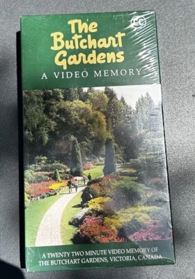 The Butchart Gardens A Video Memory (VHS) NEW SEALED Victoria, Canada 22 mins - Image 1 of 4