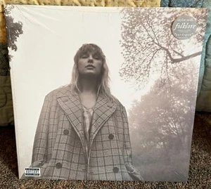 Taylor Swift Folklore "Clandestine Meetings" (2LP) Vinyl Opaque Pink - Picture 1 of 3