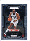 2023-24 NBA Panini Prizm Monopoly #67 James Harden 76ers Los Angeles Clippers